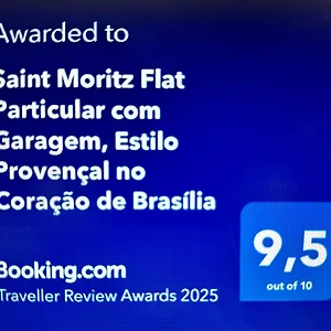 Saint Moritz Express Flat Particular Com Garagem, Estilo Provençal No Coração De Apartamento Brasília